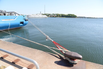 Hafen in Karlskrona, Schweden