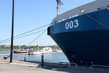 Hafen in Karlskrona, Schweden