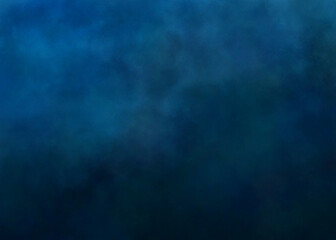 abstract blue watercolor paint with dark gradient from bottom use for background. gradient paint on grunge texture background.