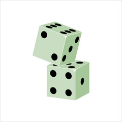 Dice Icon, Pair Of Dice Icon