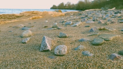 view from the beach