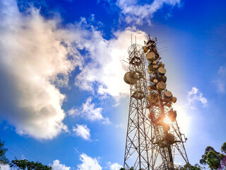 torre no céu