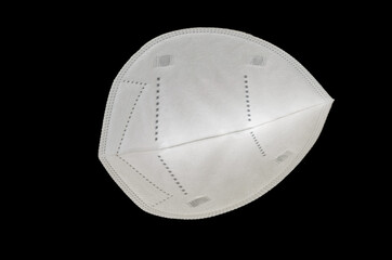 protective medical mask to protect against the virus, must be worn during the epidemic of the virus to prevent the spread of the disease - 402845509