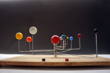 Solar System Model, selective focus. © Montree