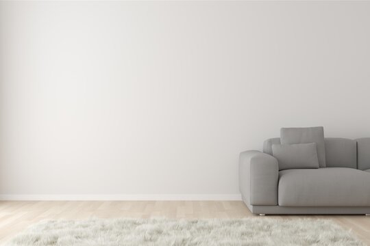Minimal interior mock up scene. Empty space wall and floor for text, products, presentation.