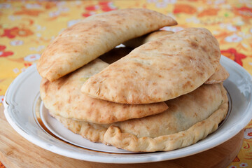 Homemade rustic pies