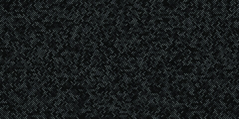 Monochrome dark geometric grid background Modern dark black abstract noise texture - obrazy, fototapety, plakaty