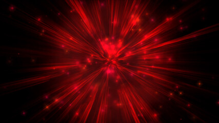 Obraz premium Burst Abstract Explosion Background particle