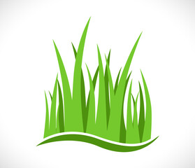 grass green logo icon