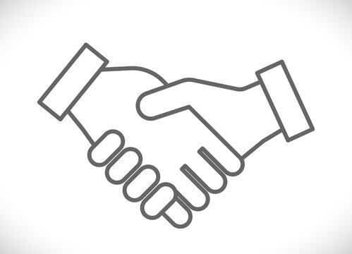 hands handshake icon