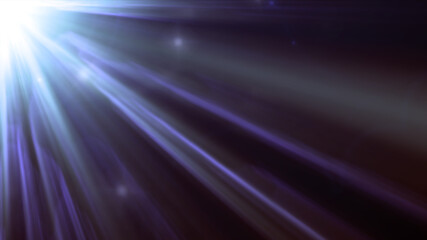 abstract of digital lens flare background