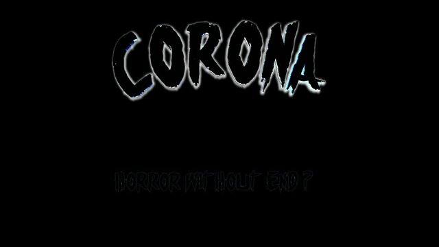 Professioneller Titel / Text zum Thema Corona, Pandemie, Infektion, Schlagzeile, Ticker, Covid- 19