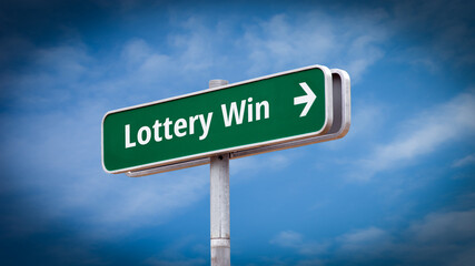 Street Sign to Lottery Win