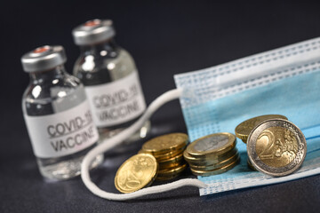 covid-19 coronavirus épidémie virus faillite affaires business euro banque salaire credit vaccin...