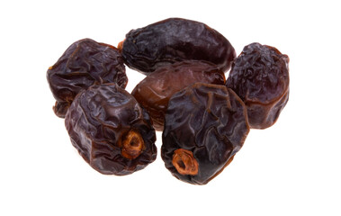 dry dates isolated