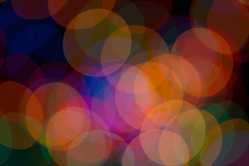 Defocused Bokeh twinkling lights