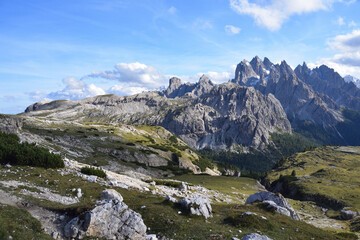 Die Berge rund um die Drei Zinnen	
