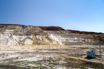 Quartz sand deposits