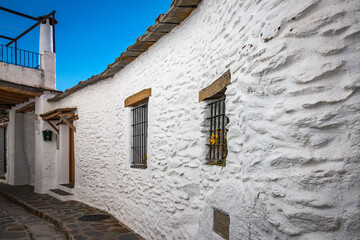 traditional andalusian village of pampaneira, spain