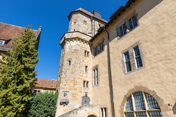 Part of historic castle complex Veste Coburg