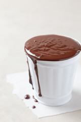chocolate mousse dessert