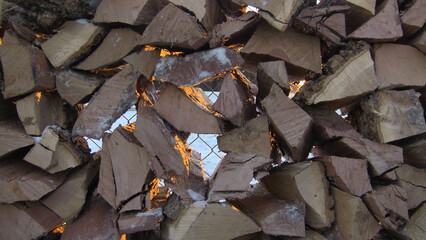 stack of firewood