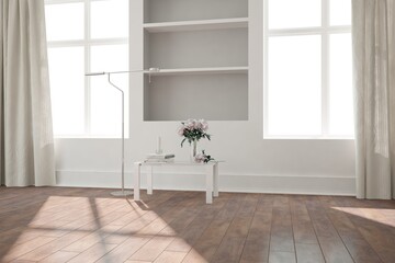 Fototapeta premium Modern interior design. 3D illustration