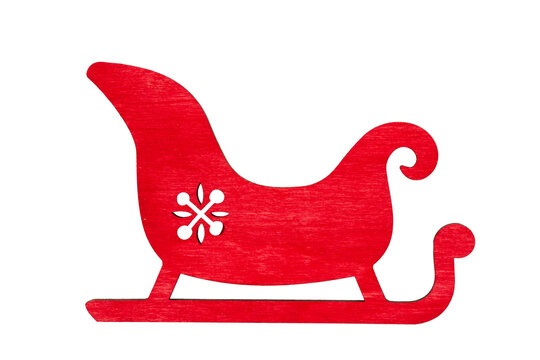 santa sleigh template