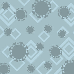 Background virus concept abstract minimal