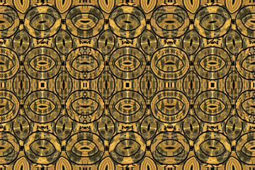 Colorful ethnic fabric - Seamless pattern, illustration 