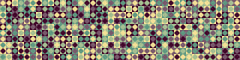 Abstract Geometric Pattern generative computational art illustration