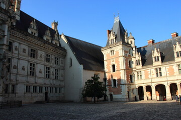 Fototapeta na wymiar Château de Blois : aile François 1er
