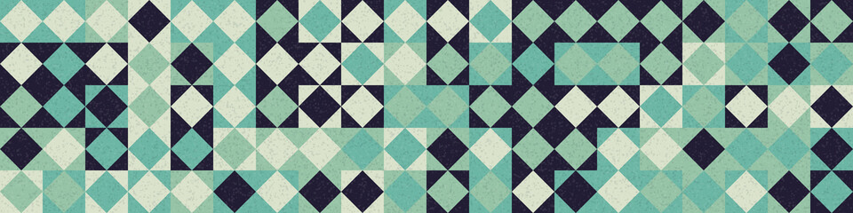 Abstract Geometric Pattern generative computational art illustration