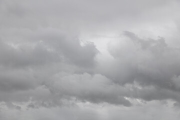 Grey clouds sky