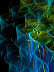 background of abstract lights , defocused , neon lights, abstract psychedelic background, foto vertical
