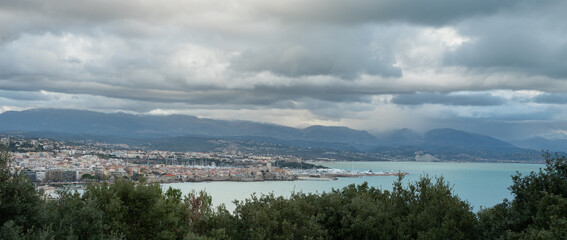 Panorama du cap d'Antibes 