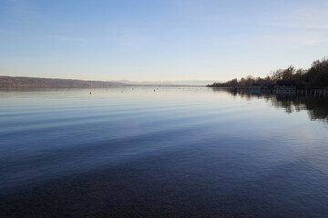 blue lake ammersee bavaria