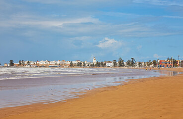 Aerial view on old city of Essaouira