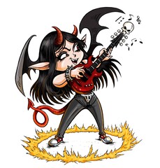 Little devil guitar 