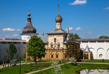 Fototapeta na wymiar Church of the Hodegetria of Rostov Kremlin