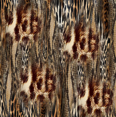 Animal print, leopard  texture background