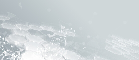 Technology data background, idea of global business solution