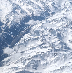 Panorama of the italian alps
