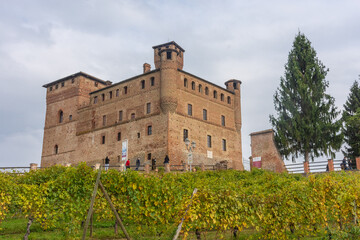 Fototapeta premium Grinzane Cavour Castle in the Langhe, Piedmont, Italy