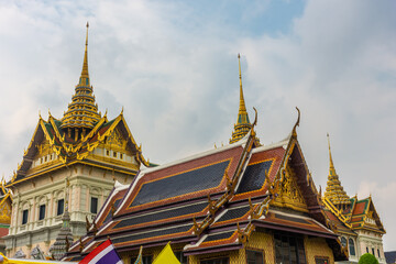 Fototapeta premium BANGKOK, THAILAND, 15 JANUARY 2020: Grand Palace of Bangkok