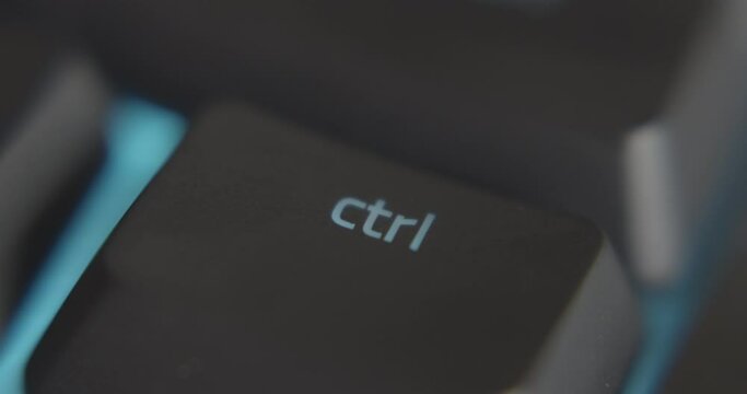 Control Key being pressed - RGB Keyboard