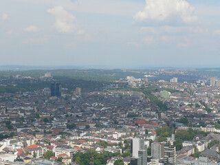 Vogelperspektive FFM