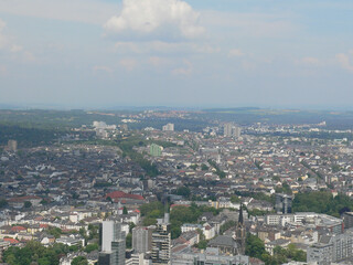 Vogelperspektive FFM