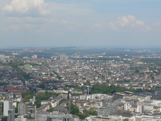 Naklejka premium Vogelperspektive FFM