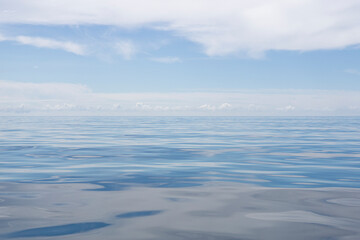 La mer et son calme